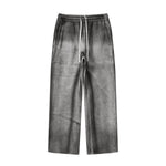 Washed Gradient Baggy Sweatpants-INNBLAC Fashion Apparel