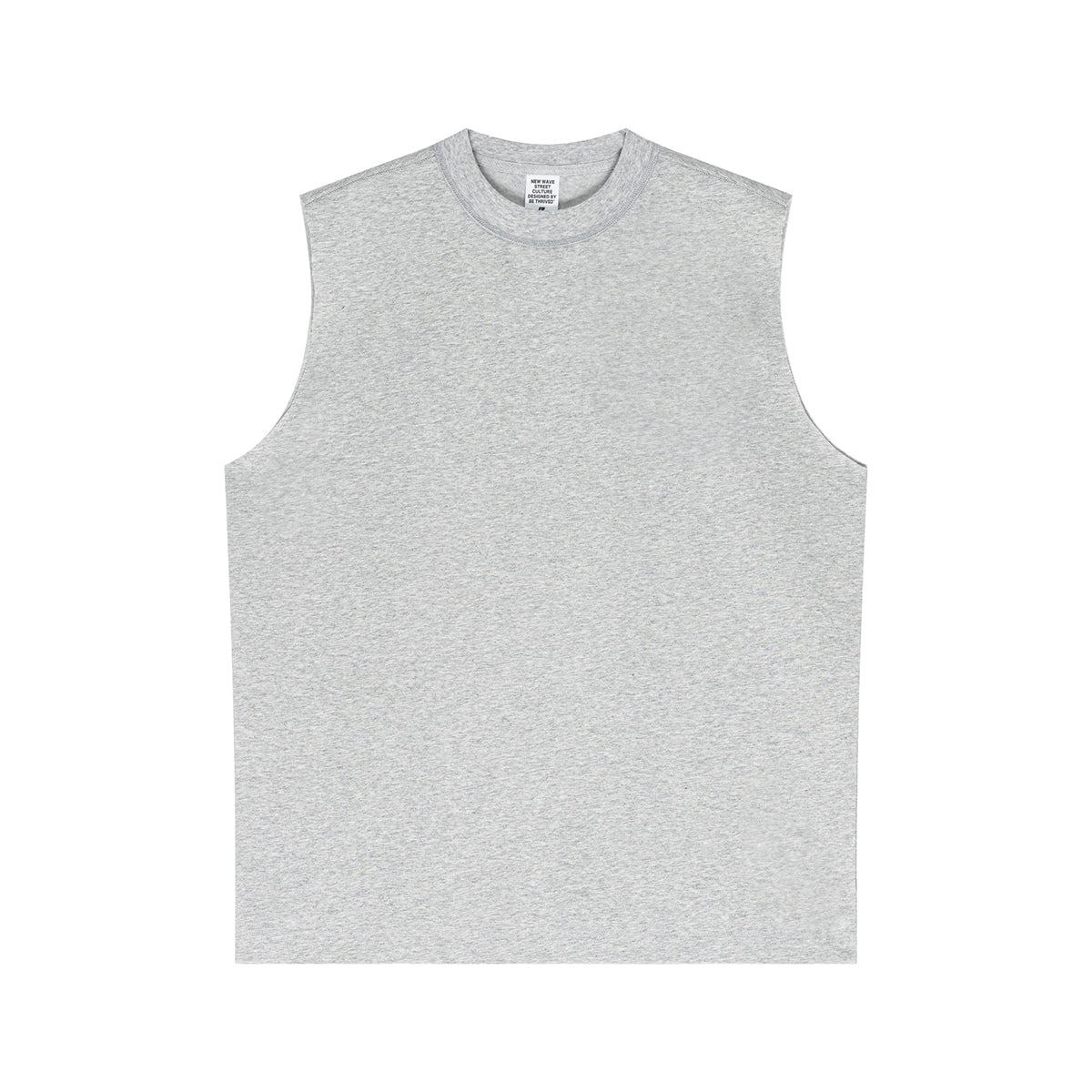 Quick Dry Raw Edge Muscle Tank 6.3oz