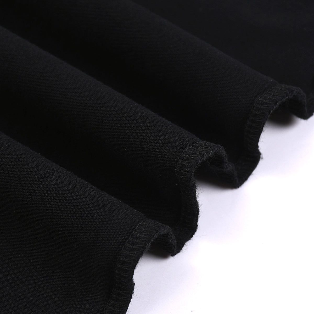 Stone-Washed Raw-Edge T-Shirt 8oz