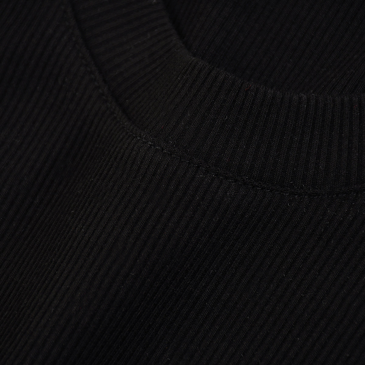 Classic Scoop-Neck Ribbed Sleeveless Top 250gsm