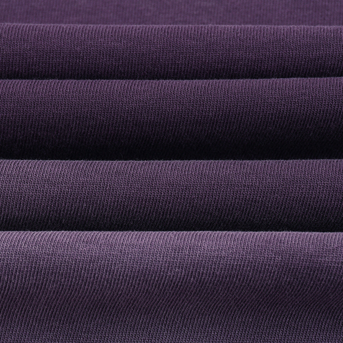 Gradient-Fade Distressed Edge Cotton Tee 7.8oz