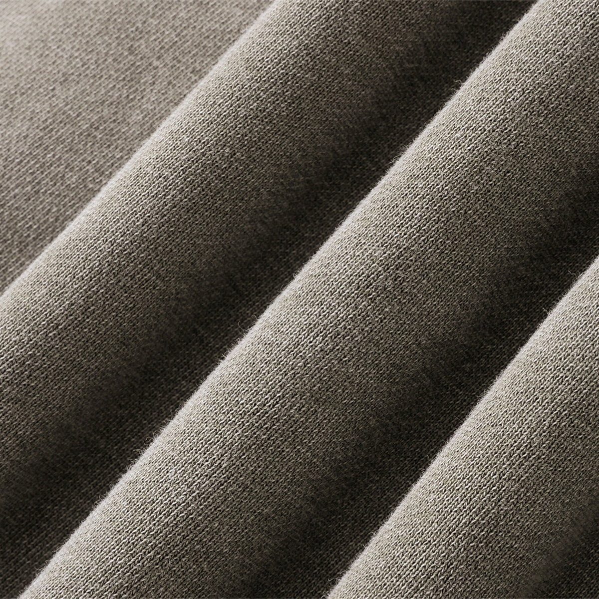 Distressed Wash Comfort Zip Pullover Sweatshirt