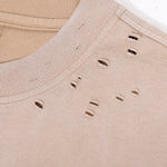 Destroyed Wash Long Sleeve Shirt