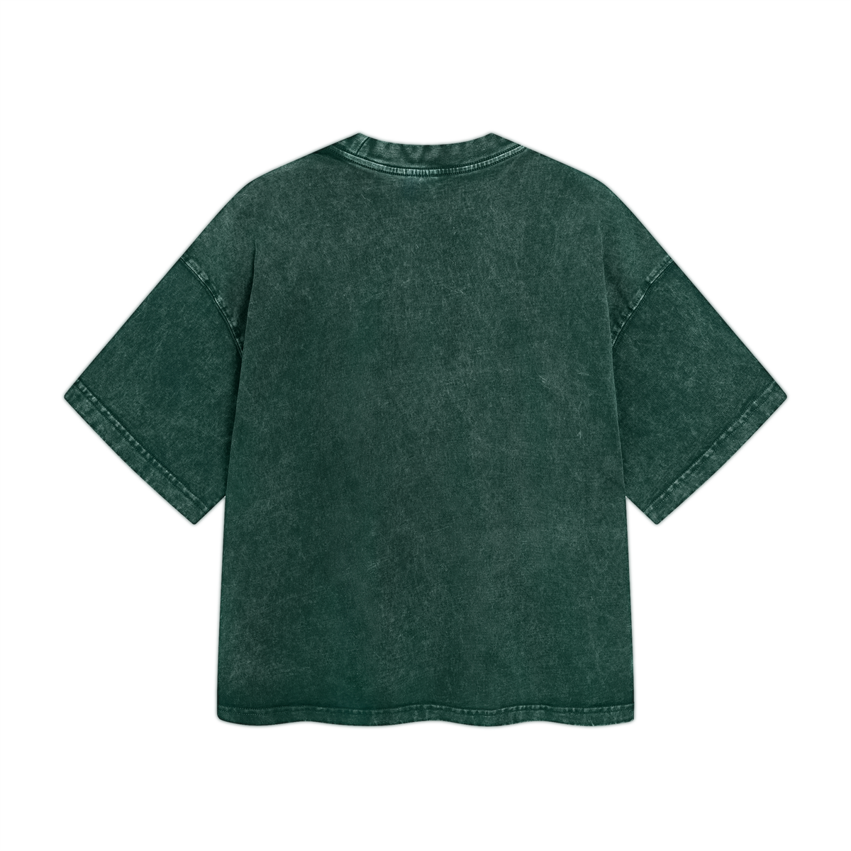 Camiseta vintage lavada, cuadrada y pesada, 8.25 oz