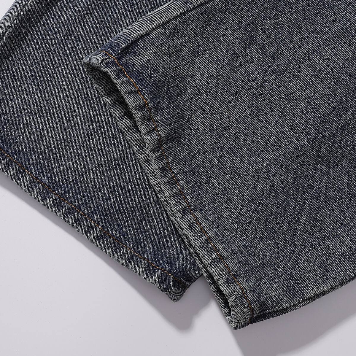 Embroidery Patchwork Denim Cargo Overalls