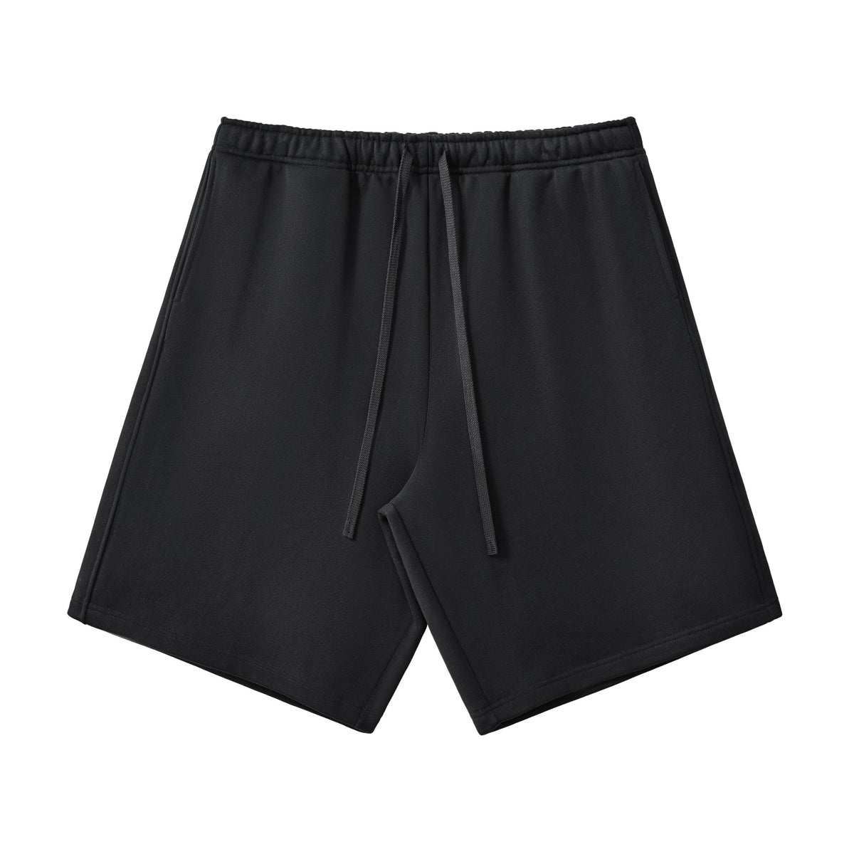 Knee-Length Fleece Baggy Sweatpants