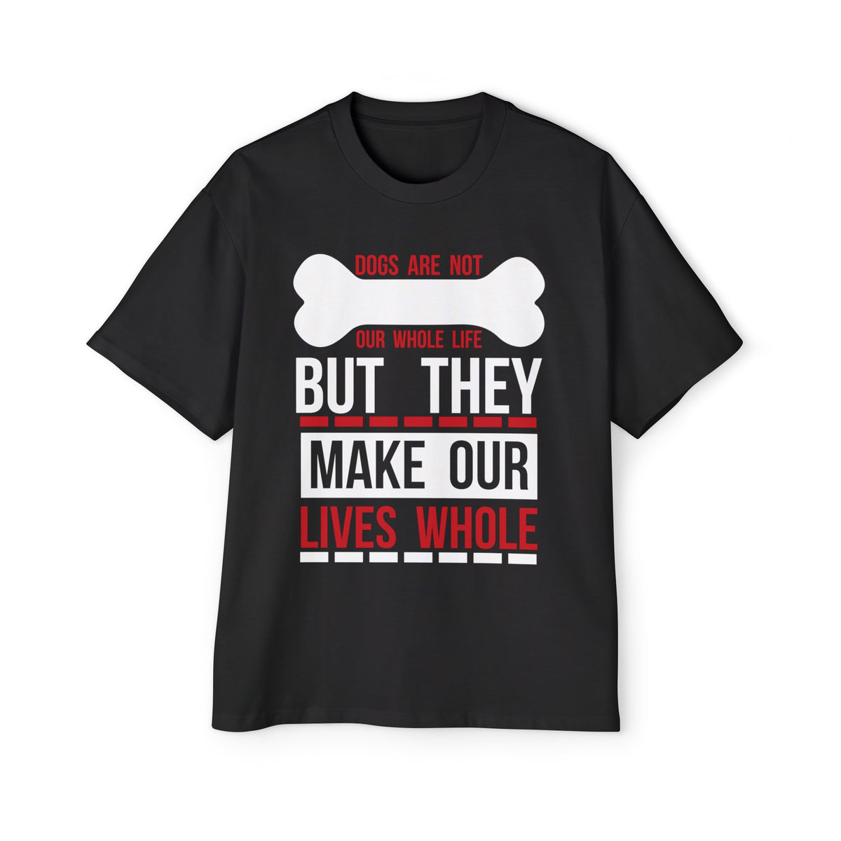 Dog Quote Graphic Tee-INNBLAC Fashion Apparel