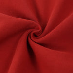 Elastic Drawstring Waist Fleece Jogger Pants