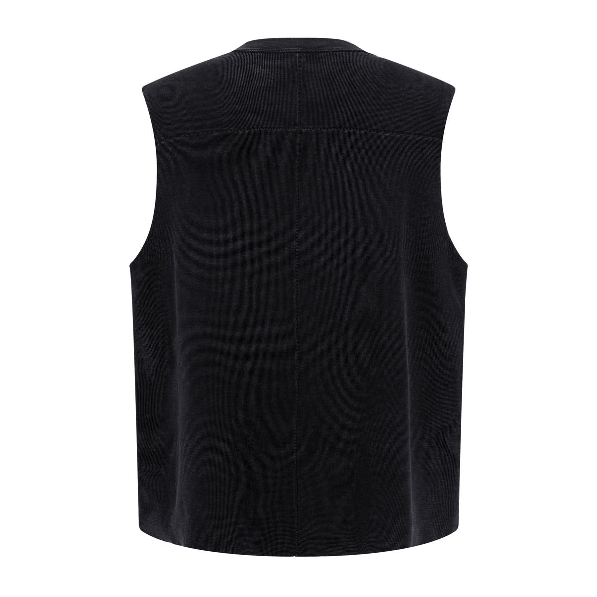 Vintage Washed Knitted Sleeveless Fitted Tank Top