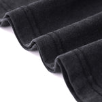 Black Washed Cotton Sleeveless T Shirt 8.25oz