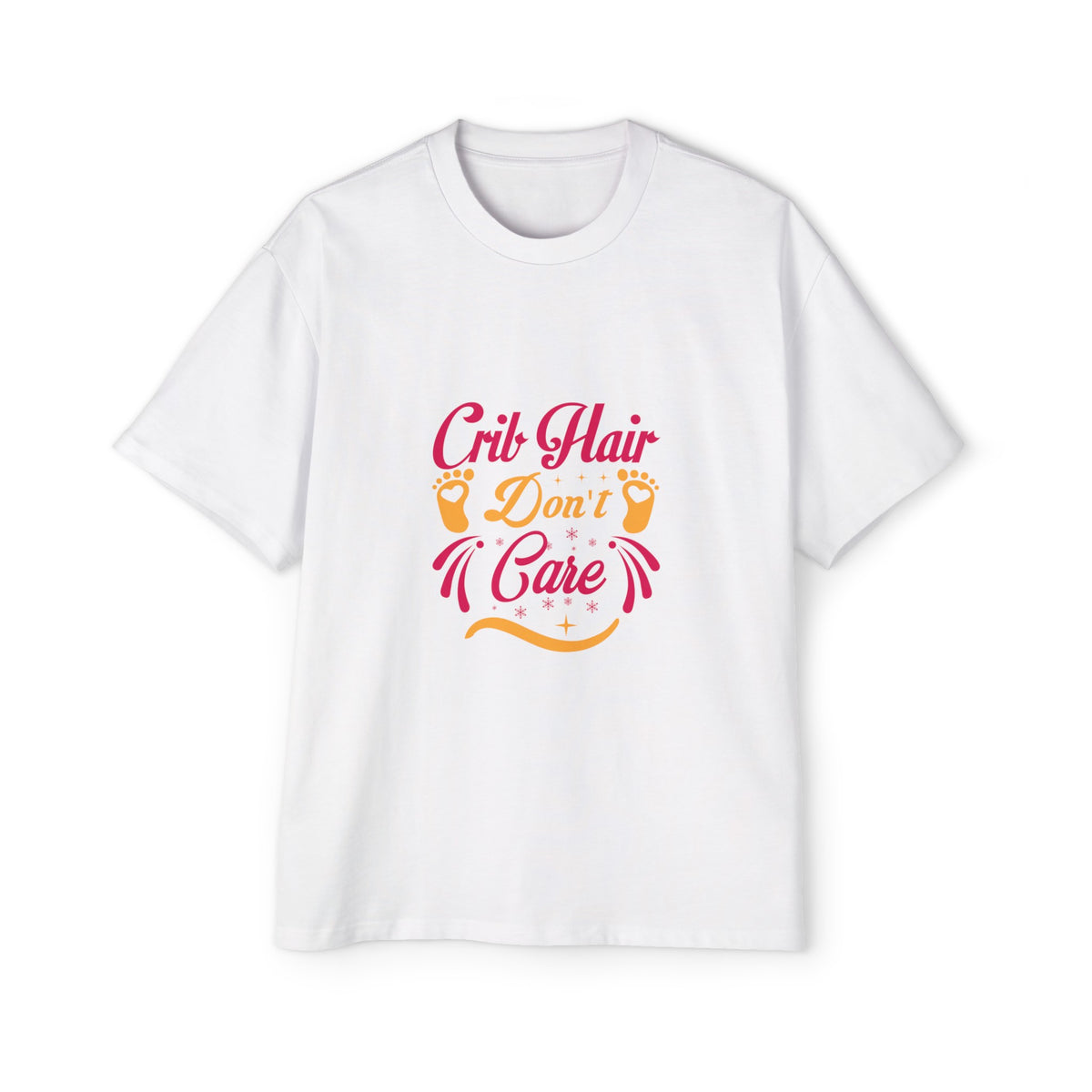 Girl Hair Don't Care Graphic Tee-INNBLAC Fashion Apparel