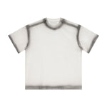 Vintage Washed Oversized Colorblock Tee