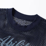 Retro Football Mesh Cropped Athletic Jersey 78