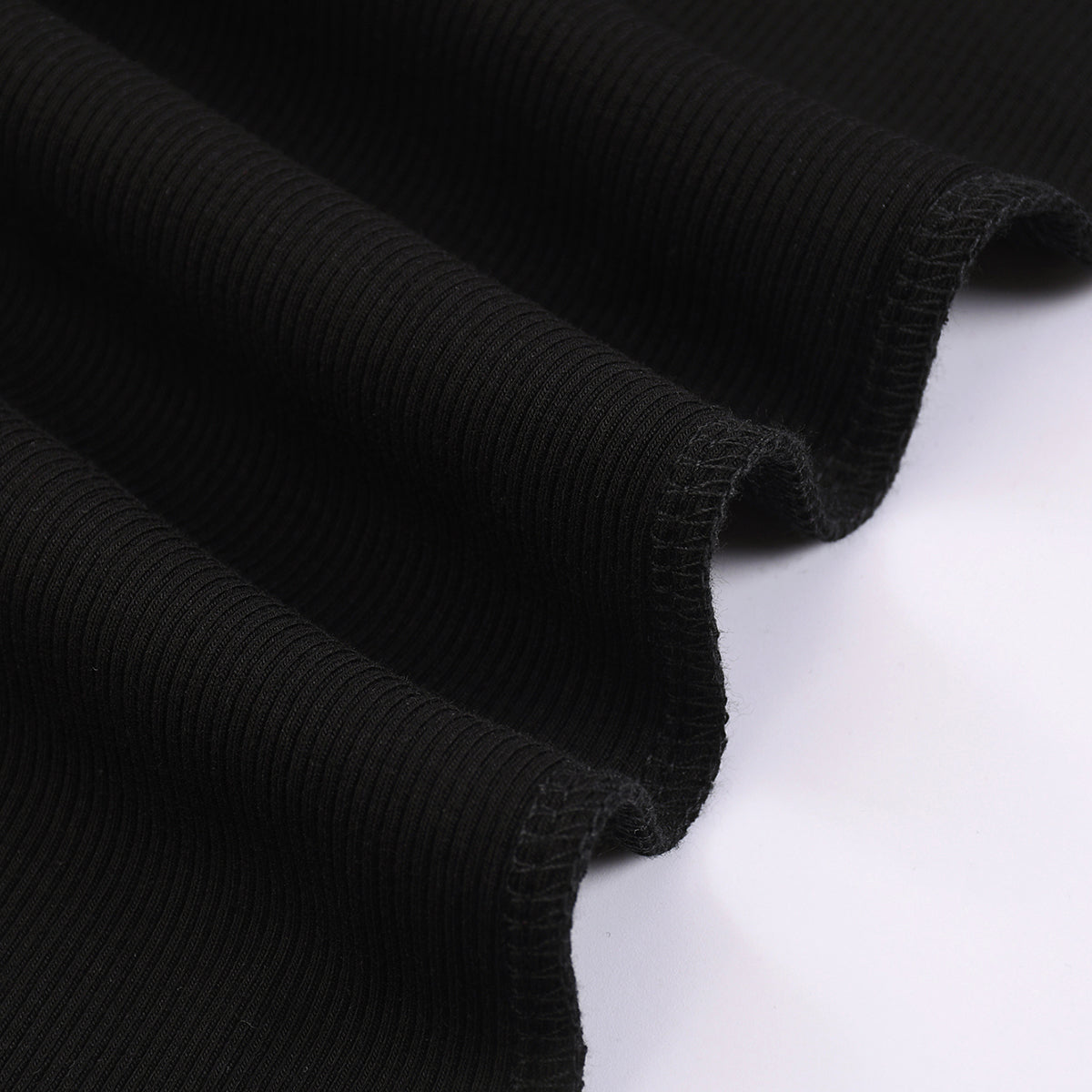 Classic Scoop-Neck Ribbed Sleeveless Top 250gsm