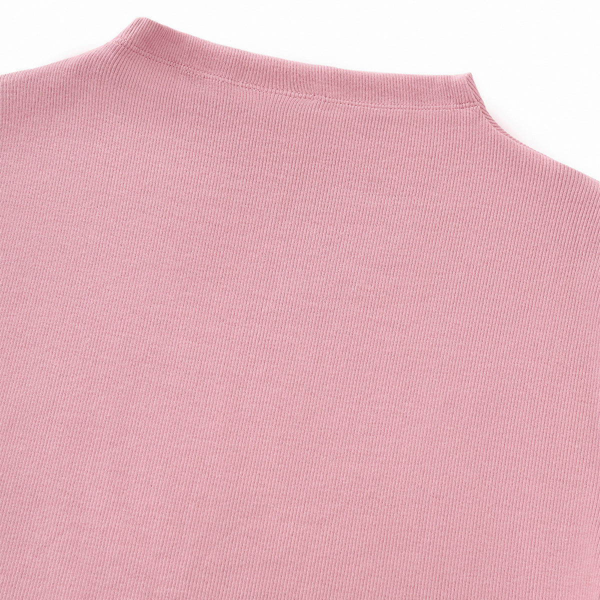 Minimal Textured Knit Fit T-Shirt