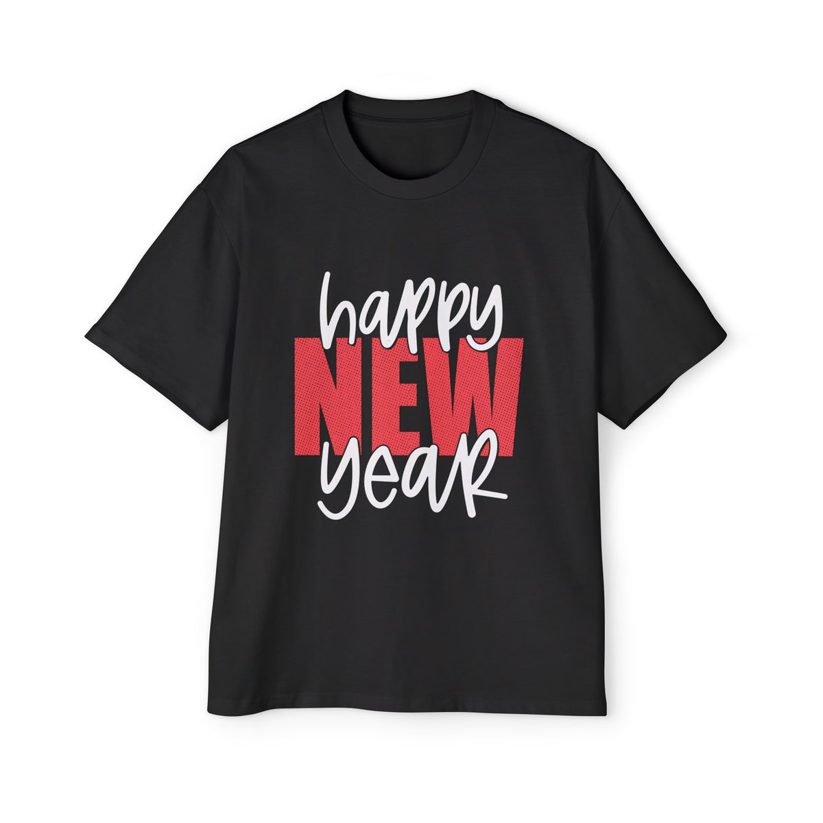 Happy New Year Graphic Tee-INNBLAC Fashion Apparel