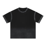 Bold Gradient Fade Oversized Design T-Shirt