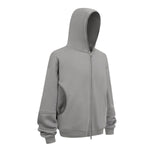 Special Stitch Bound Seam Zip Up Hoodie