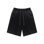 Heavyweight Wash Faded Shorts-INNBLAC Fashion Apparel