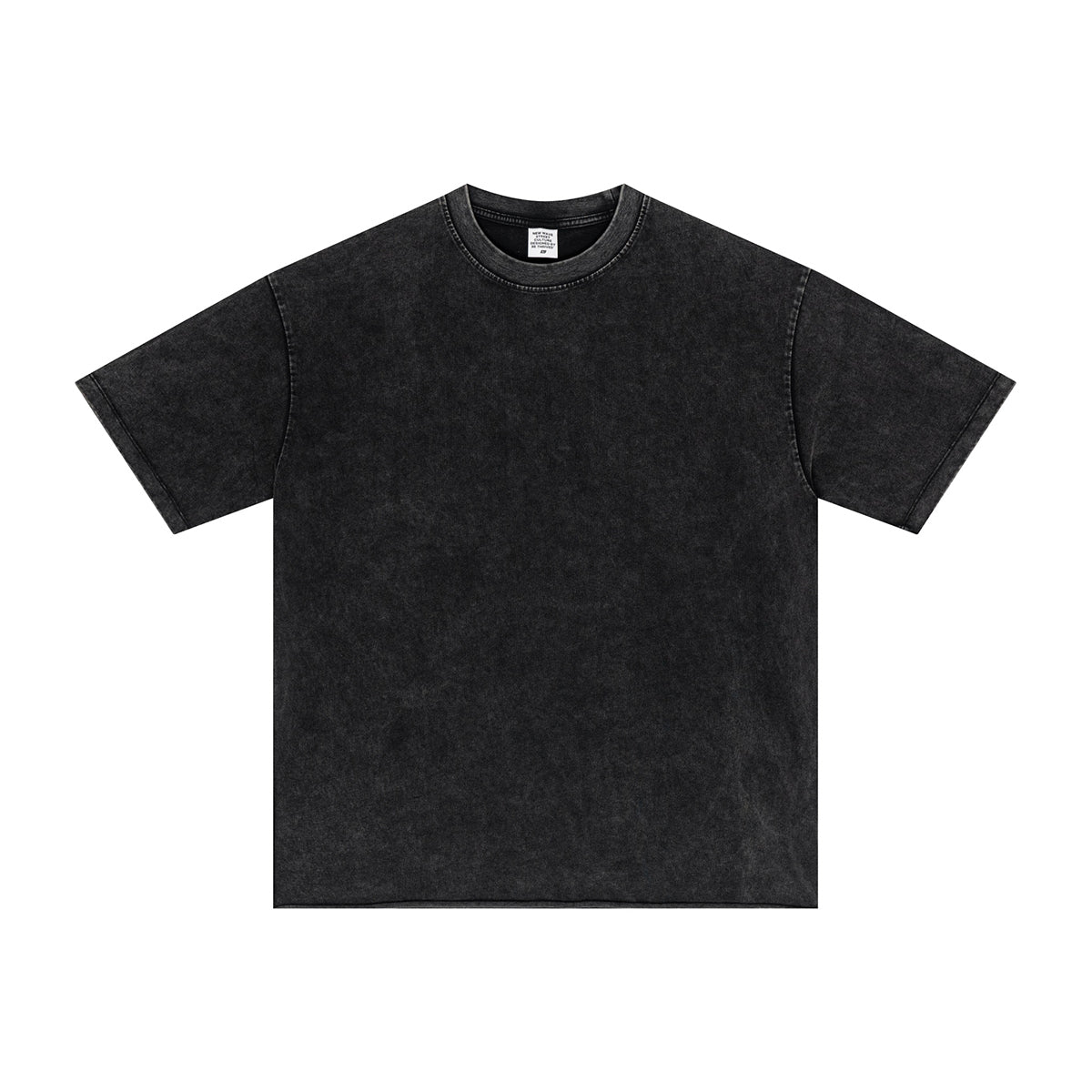 Heavyweight Washed Raw Edge Tee 8oz