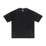Heavyweight Washed Raw Edge Tee 8oz