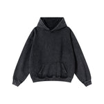 Heavyweight Washed Cotton Kangaroo Pocket Hoodie