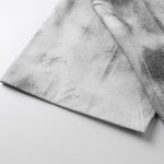 Gradient Graffiti Shadow Vintage Washed Distressed Tee