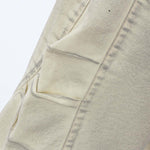 Vintage Washed Embroidery Bermuda Shorts