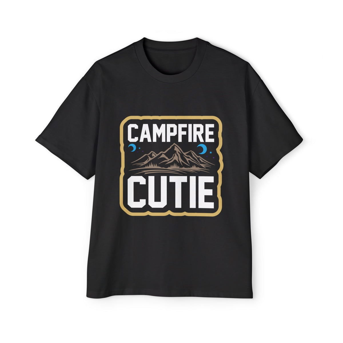 Campfire Cutie Graphic Tee-INNBLAC Fashion Apparel