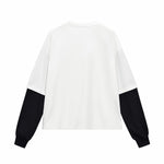 Boxy Fit Two-Layer Sleeve T-Shirt 280gsm