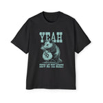 Funny Money Possum With Dollars Graphic Tee-INNBLAC Fashion Apparel