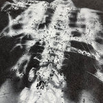 Vintage Washed Skeleton Graphic Oversized Streetwear Tee