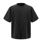 Washed Distressed Air Mamba Cotton Short Sleeve