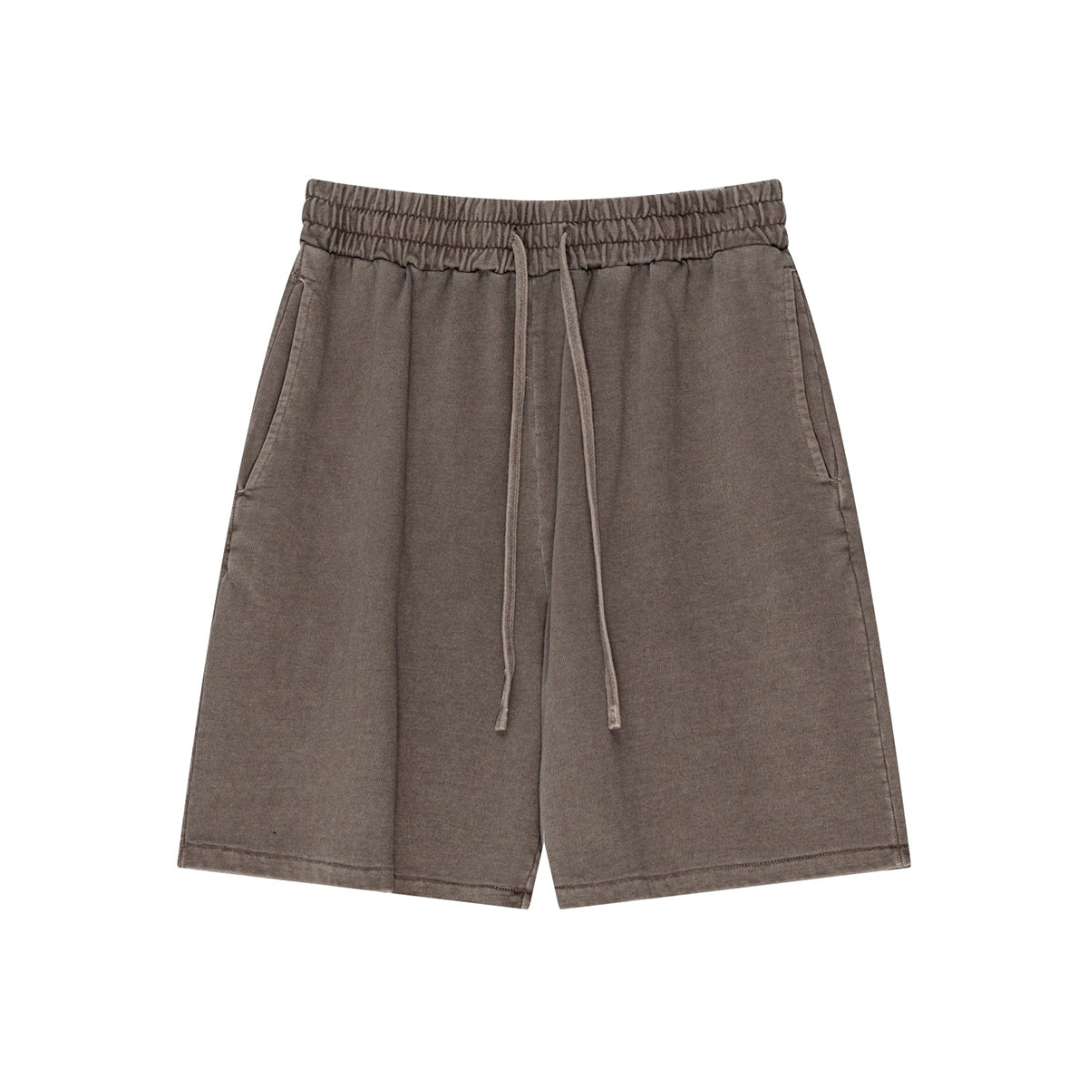 Washed Loose Fit Short Pants-INNBLAC Fashion Apparel