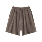 Vintage Wash Destructive Shorts-INNBLAC Fashion Apparel