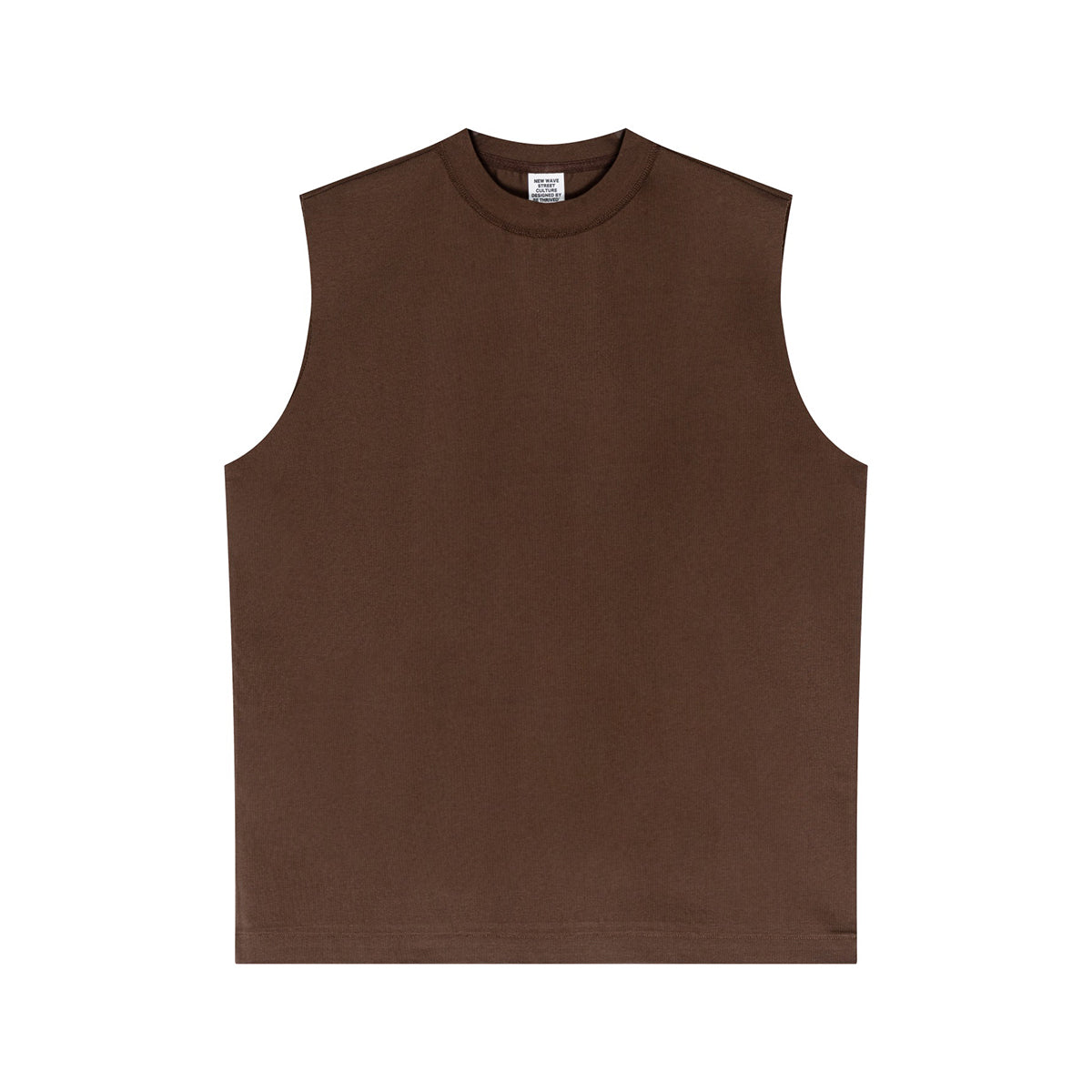 Quick Dry Raw Edge Muscle Tank 6.3oz