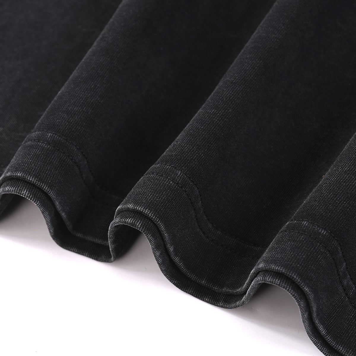 Men's Casual Washed V-Neck T-Shirt 270gsm