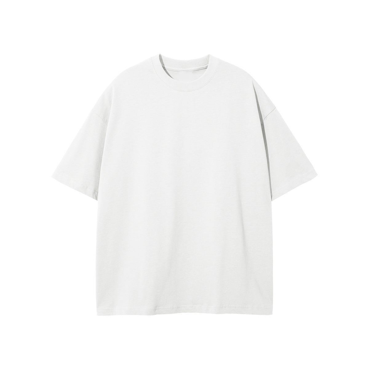 Luxury Cotton Slouchy Comfortable Oversized Basic Tee