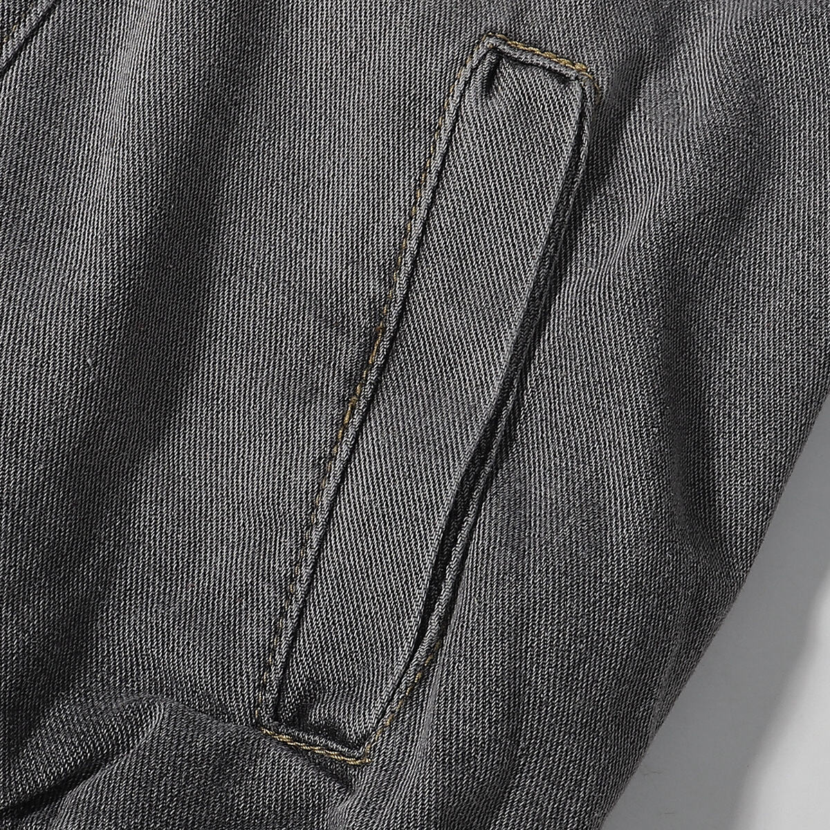 Deconstructed Denim Bomber Jacket