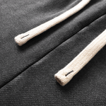 Ripped Hem Loose Fit Cotton Sweatpants