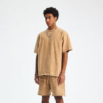 Washed Faded Baggy Cotton Tee 7.5oz