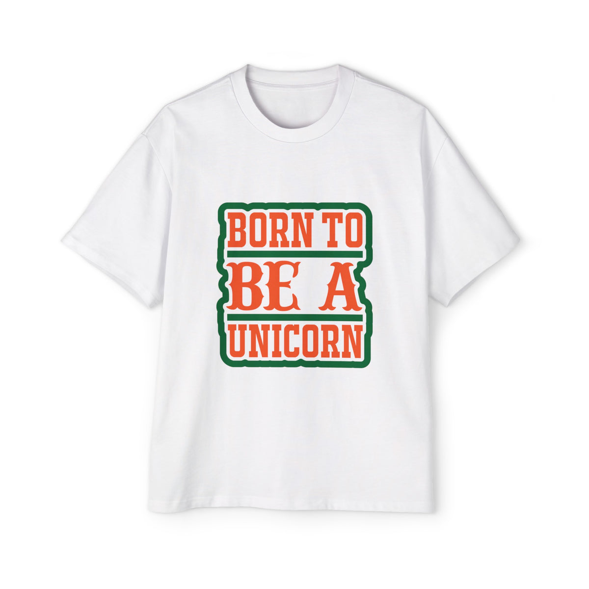 Born To Be A Unicorn Graphic Tee-INNBLAC Fashion Apparel
