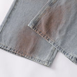 Vintage Rust Wash Loose Fit Jeans