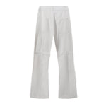 Snap Closure Flared Hem Utility Cargo Pants