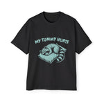 Raccoon On Pillow Graphic Tee-INNBLAC Fashion Apparel