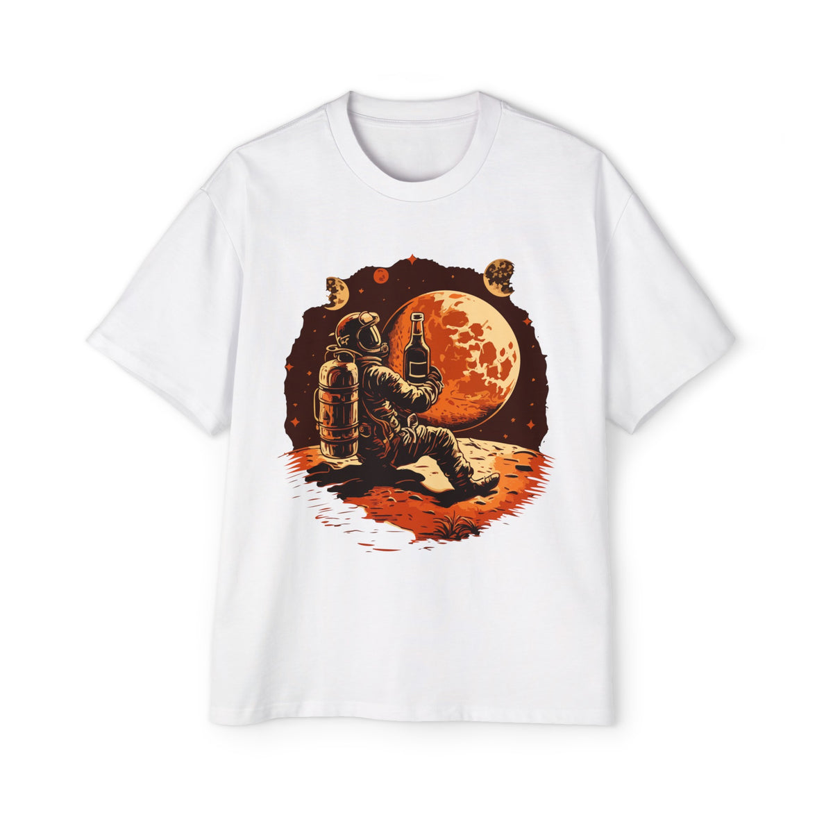 Space Pirate Rum Graphic Tee-INNBLAC Fashion Apparel