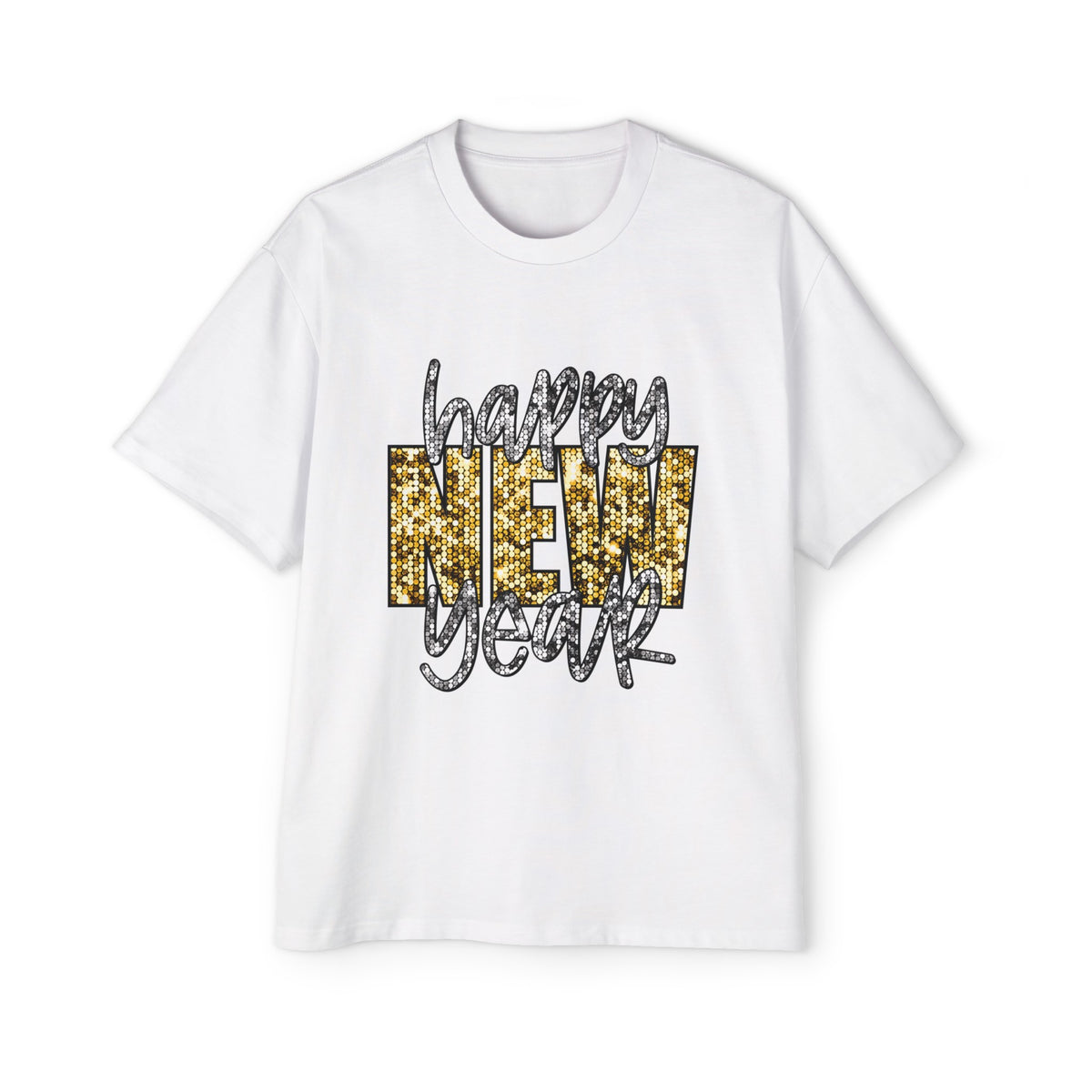 Happy New Year Graphic Tee-INNBLAC Fashion Apparel