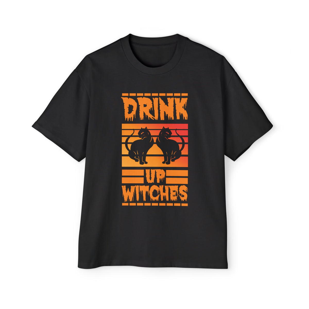 Drink Up Witches Graphic Tee-INNBLAC Fashion Apparel