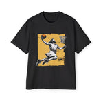 Jesus Playing Basketball Graphic Tee-INNBLAC Fashion Apparel