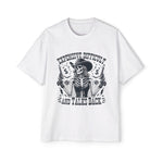 Expensive Difficult Cowgir Skeleton Graphic Tee-INNBLAC Fashion Apparel